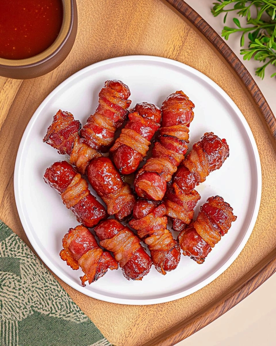 Bacon Wrapped Smokies