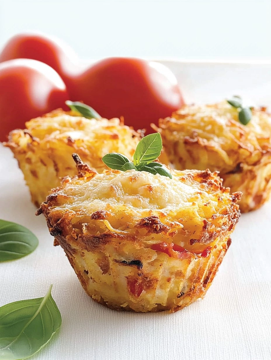 Baked Parmesan Hash Brown Cups