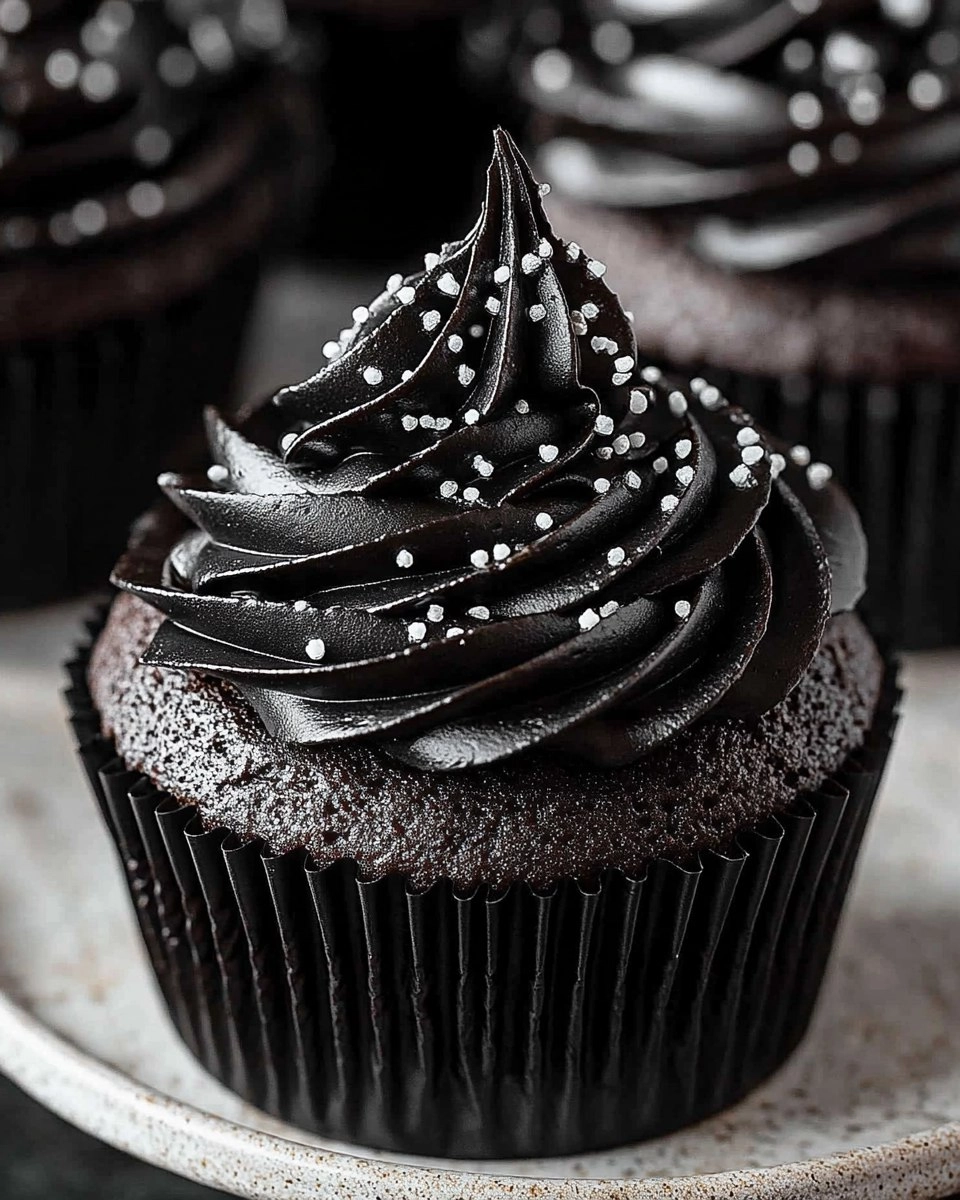 Black Cupcakes 137 Black Cupcakes