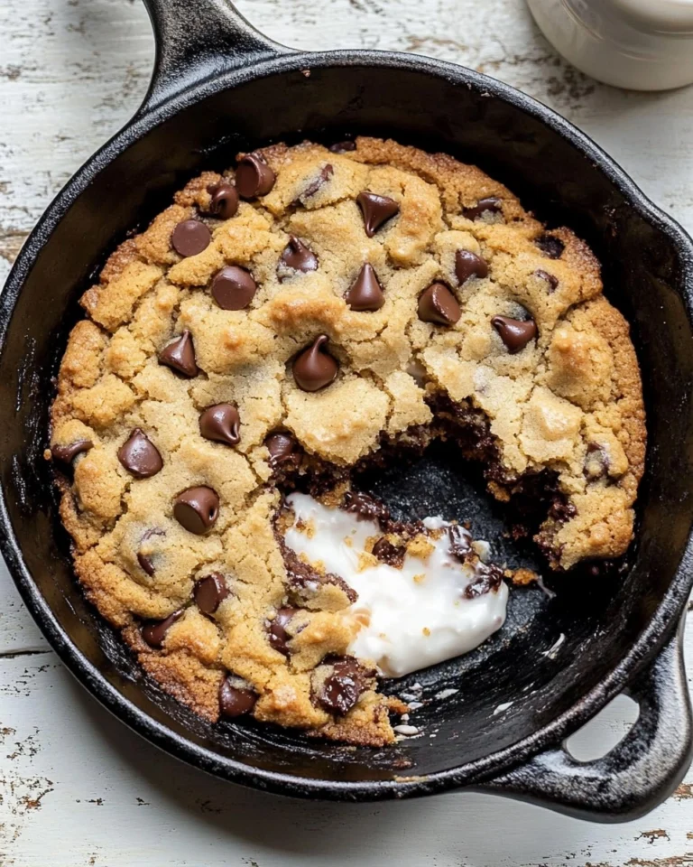 Chewy-Gooey-Chocolate-Chip-Skillet-Cookie-Recipe