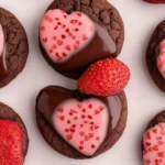 Chocolate Covered Strawberry Cookies Perfect For Your Sweetheart 78 Chocolate-Covered-Strawberry-Cookies-Perfect-For-Your-Sweetheart-Recipe
