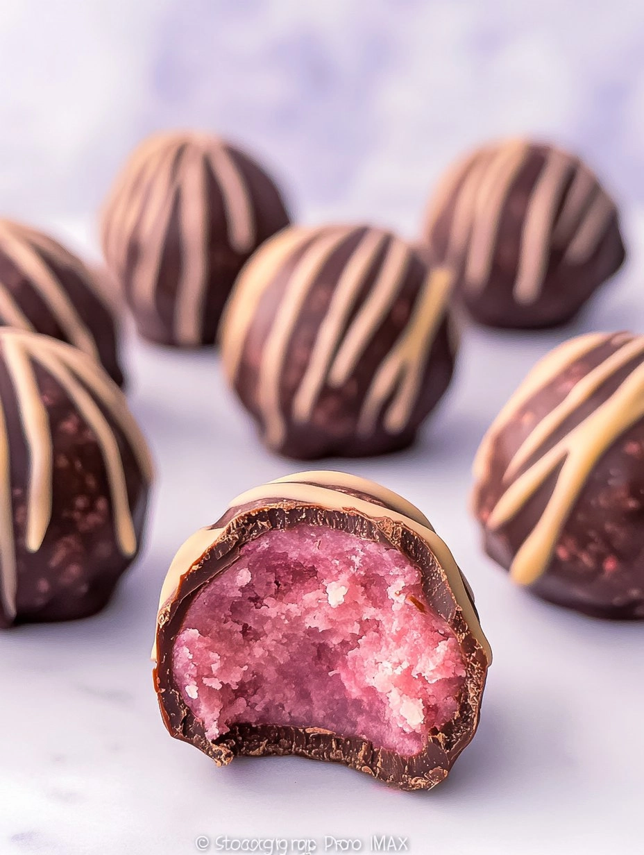 Chocolate Raspberry Truffles