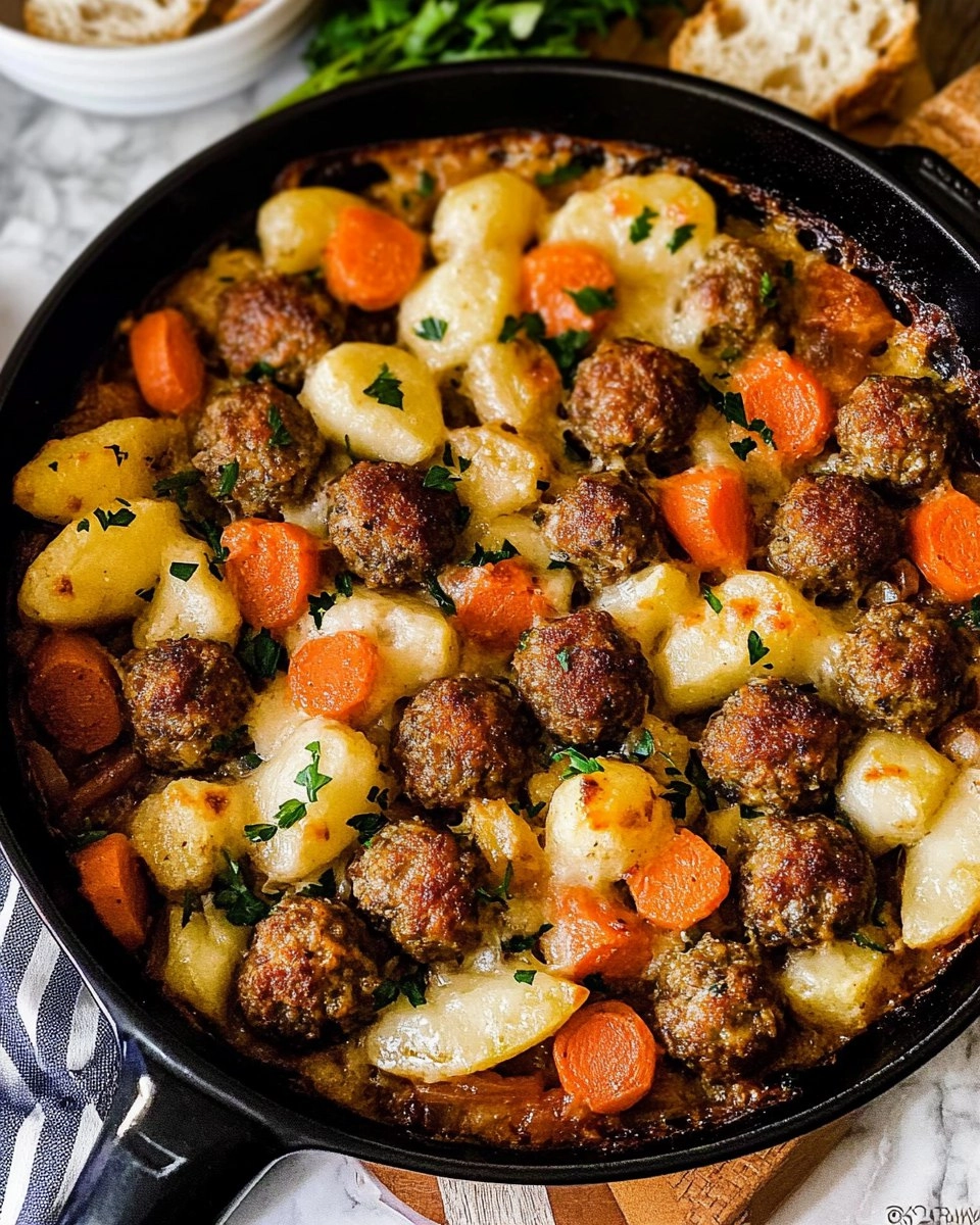 Classic Meatball Casserole 