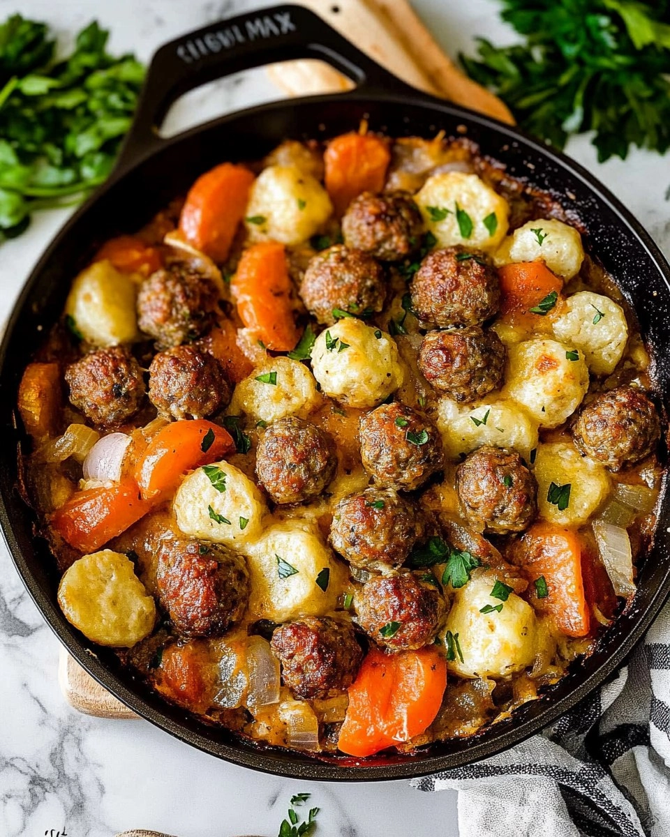 Classic Meatball Casserole 