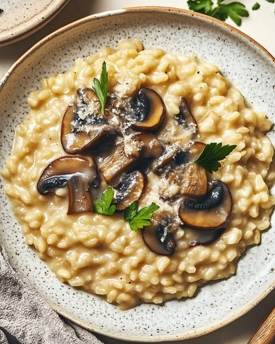 Creamy Mushroom Risotto