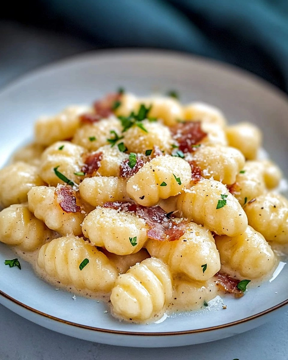 Creamy Pancetta Gnocchi 105 Creamy Pancetta Gnocchi