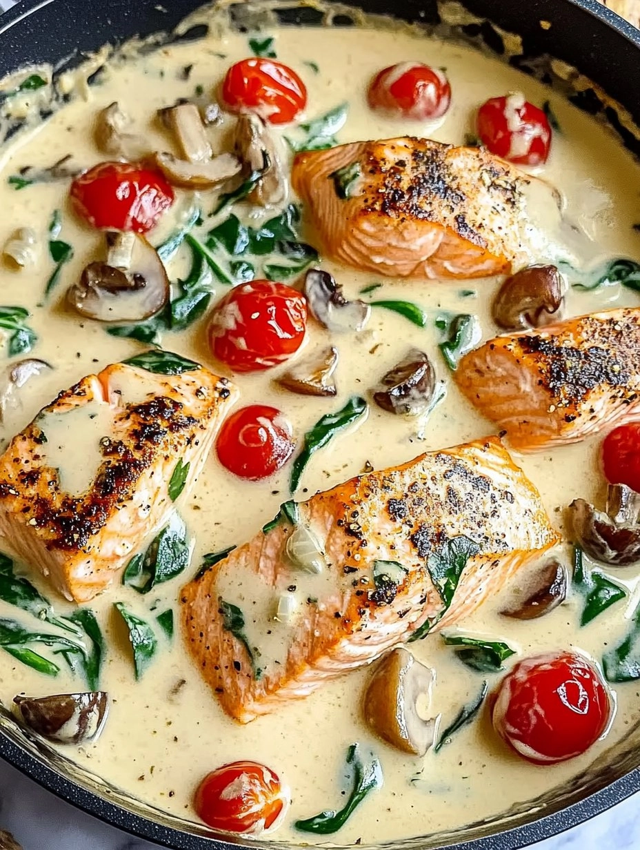Creamy Tuscan Salmon