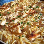 French Onion Chicken Orzo 143 French-Onion-Chicken-Orzo-Recipe