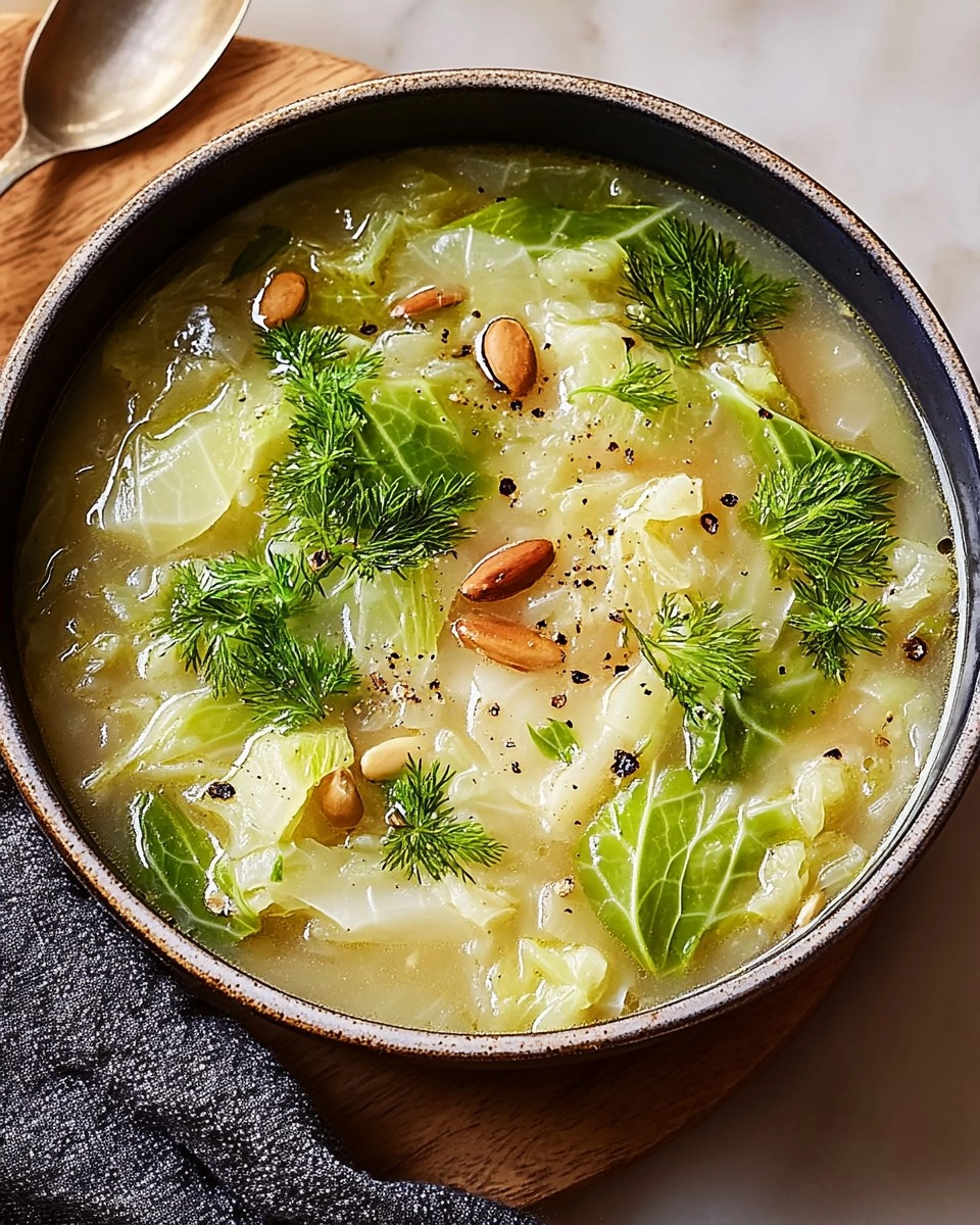 Garlicky Cabbage Soup 110 Garlicky Cabbage Soup