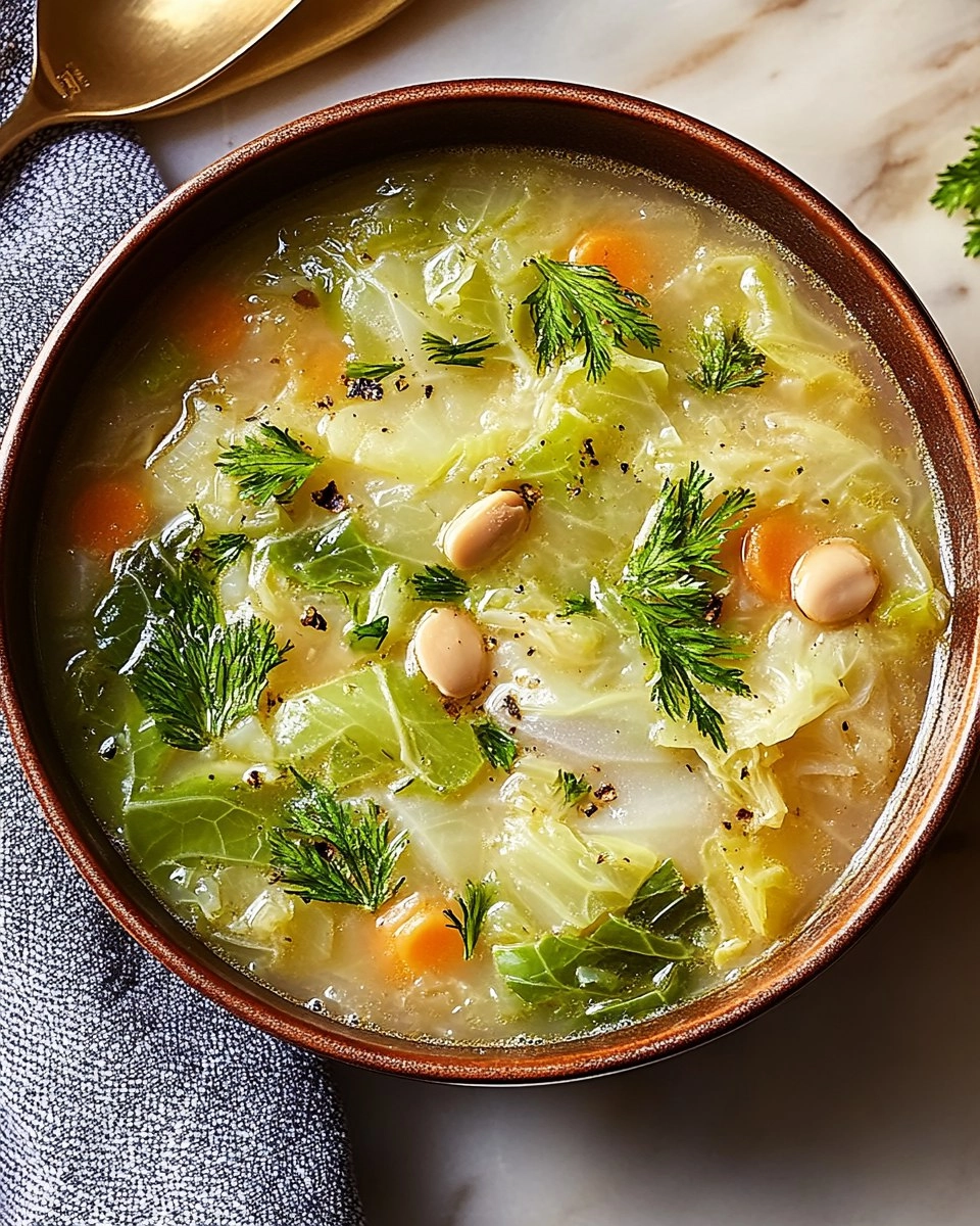 Garlicky Cabbage Soup 112 Garlicky Cabbage Soup