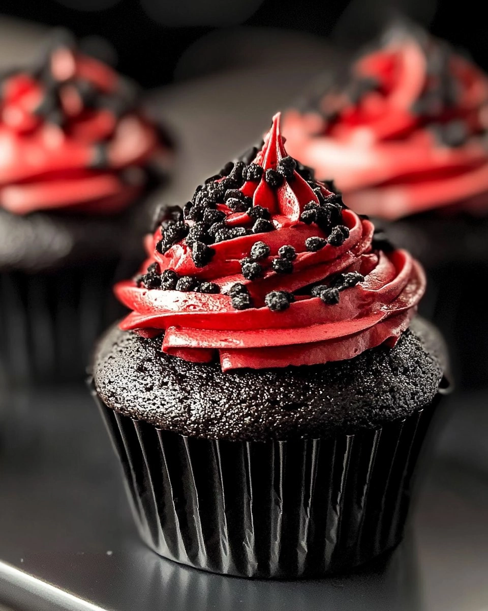Goth Cupcakes