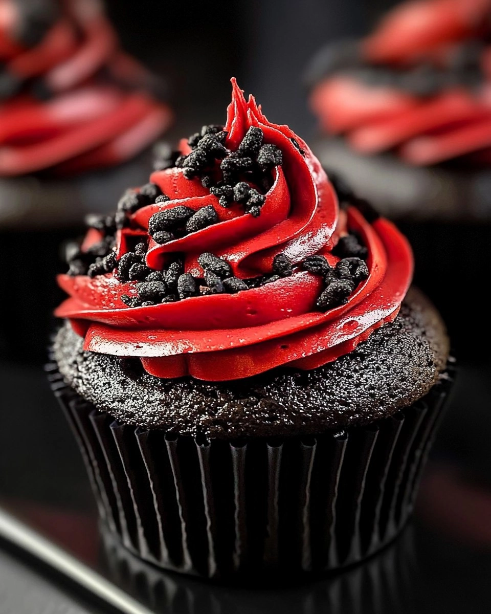Goth Cupcakes