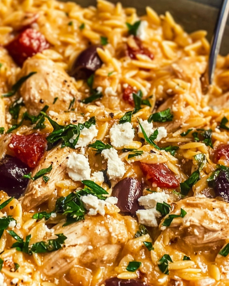 Greek Chicken and Orzo