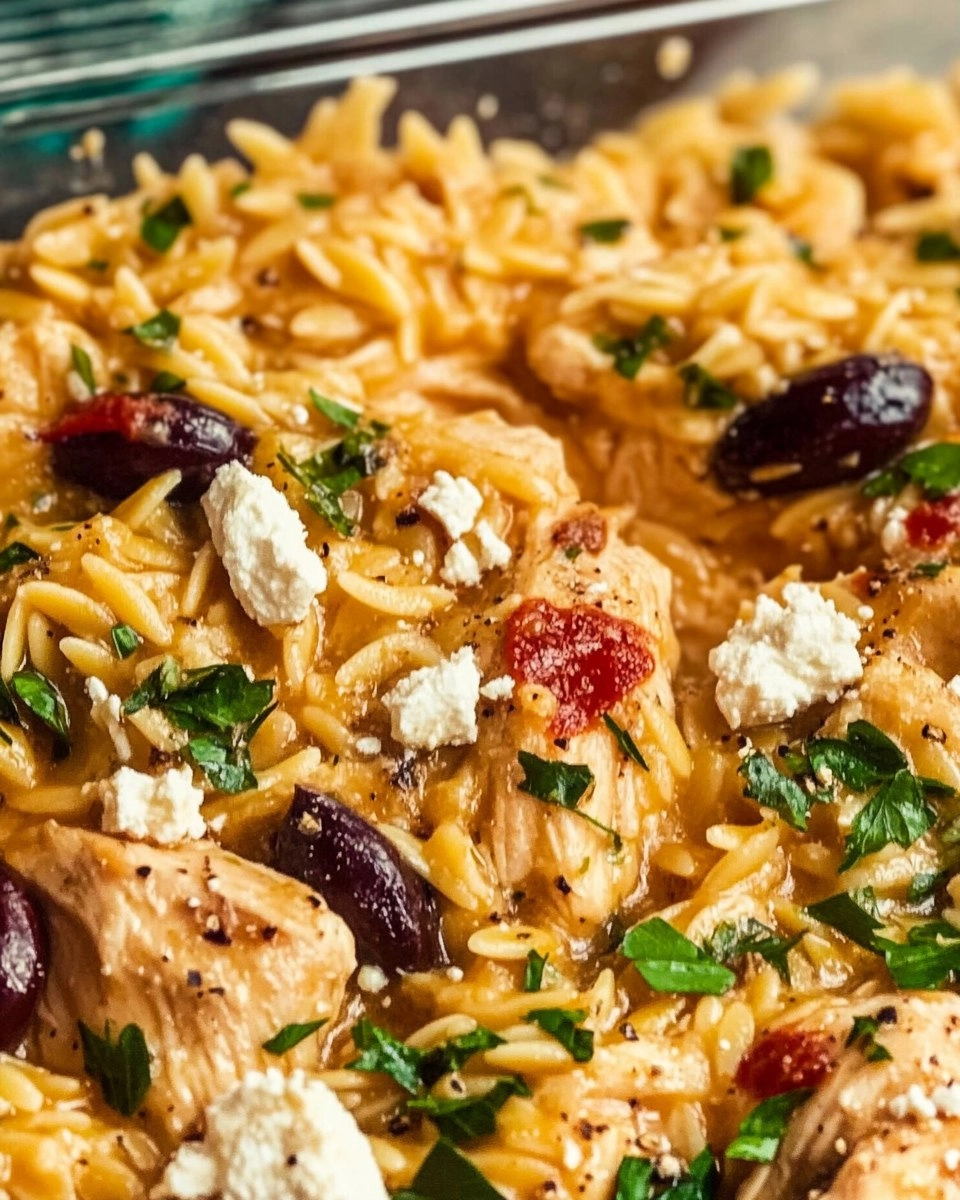 Greek Chicken and Orzo