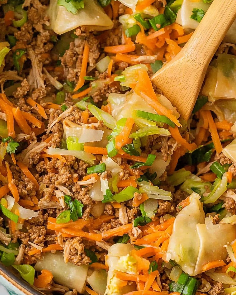 Ground Turkey Egg Roll Bowls