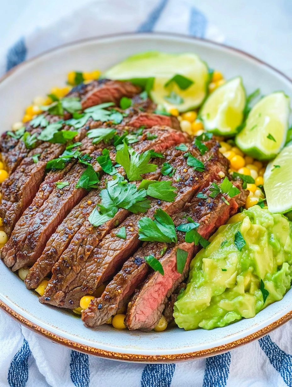 Healthy Steak Avocado Corn Bowl 136 Healthy Steak Avocado Corn Bowl