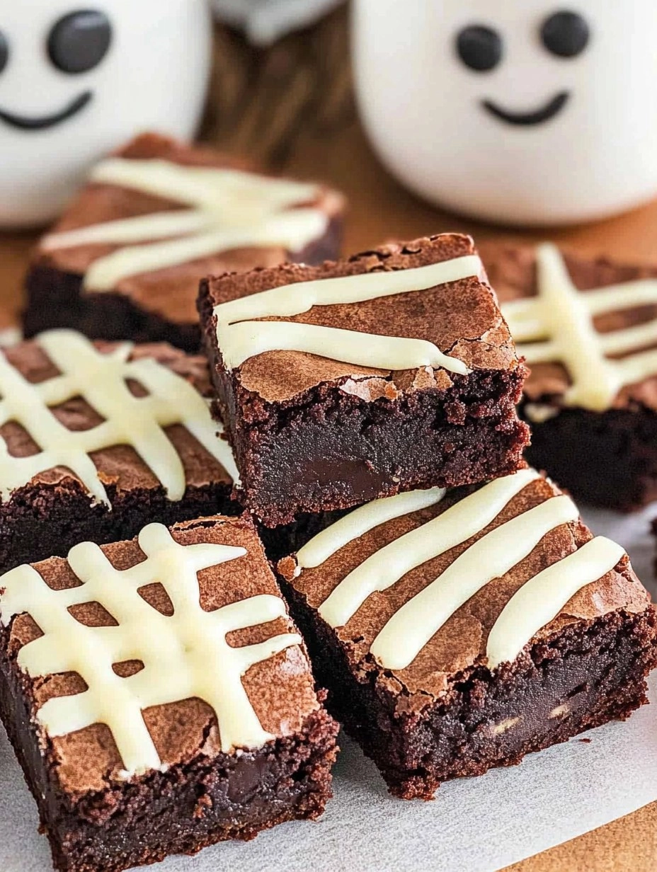 Mummy Brownies 111 Mummy Brownies