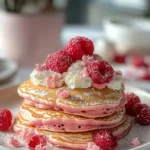 Romantic-Brunch-Ideas-Pink-Pancakes-Recipe