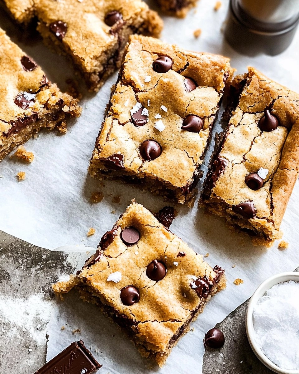 Salted Brown Butter Chocolate Chip Cookie Bars 102 Salted Brown Butter Chocolate Chip Cookie Bars