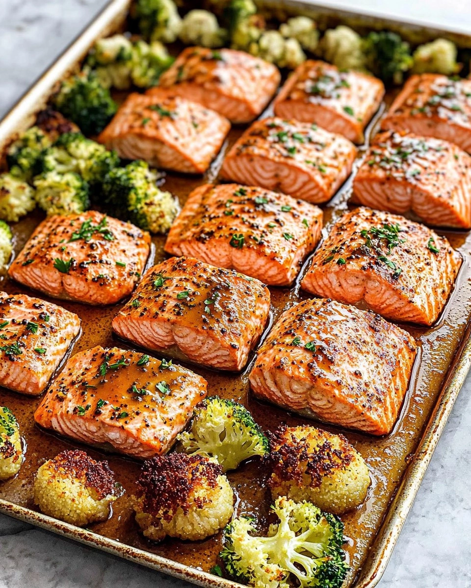 Sheet-Pan Honey Mustard Salmon