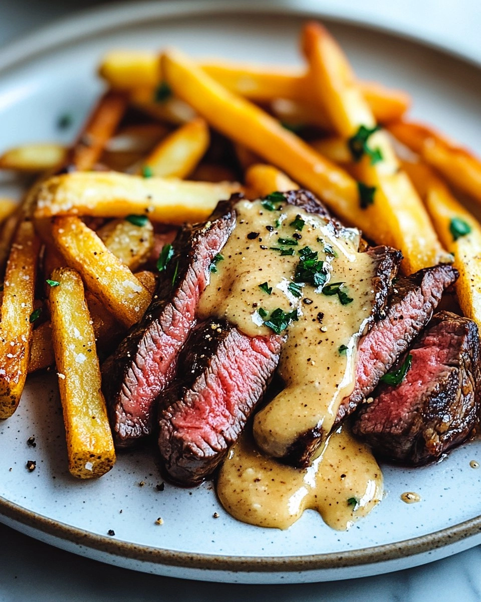 Steak Frites with Honey Dijon Aioli 67 Steak Frites with Honey Dijon Aioli