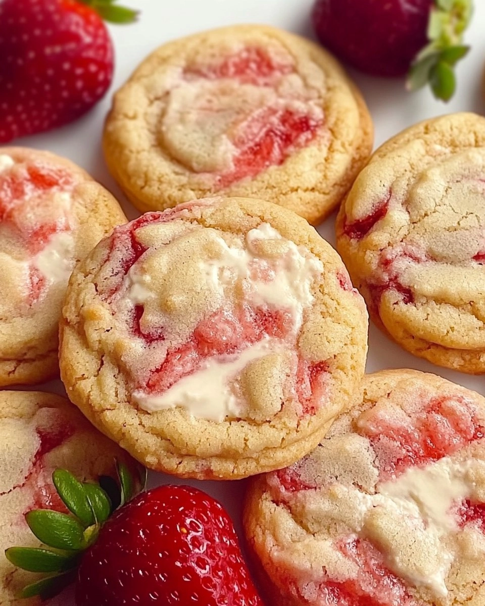 Strawberry Cheesecake Cookies 132 Strawberry Cheesecake Cookies