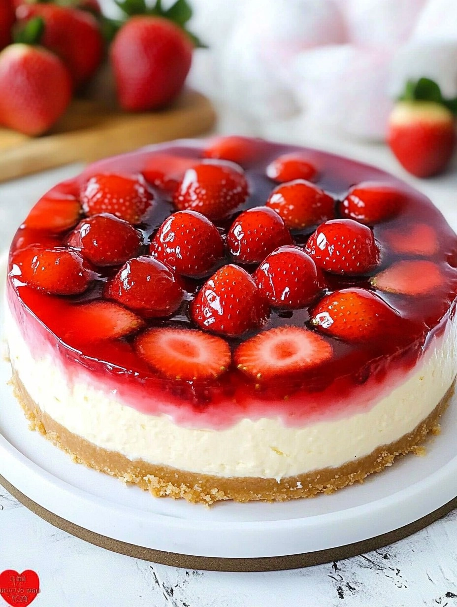 Strawberry Jelly Cheesecake 101 Strawberry Jelly Cheesecake