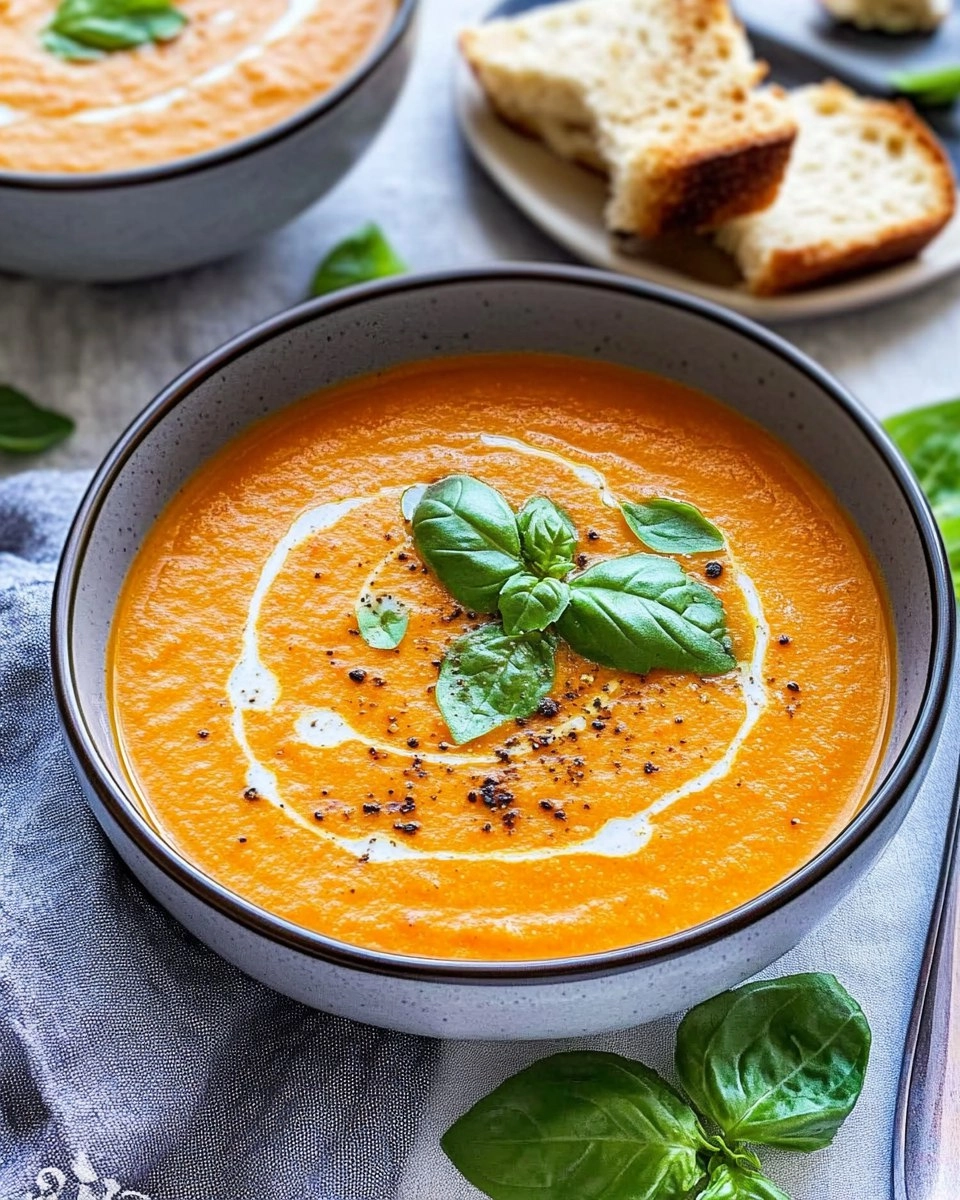 Tomato Soup | Easy Creamy Tomato Soup