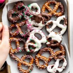 Valentine Chocolate Covered Pretzels for kids 53 Valentine-Chocolate-Covered-Pretzels-for-kids-Recipe