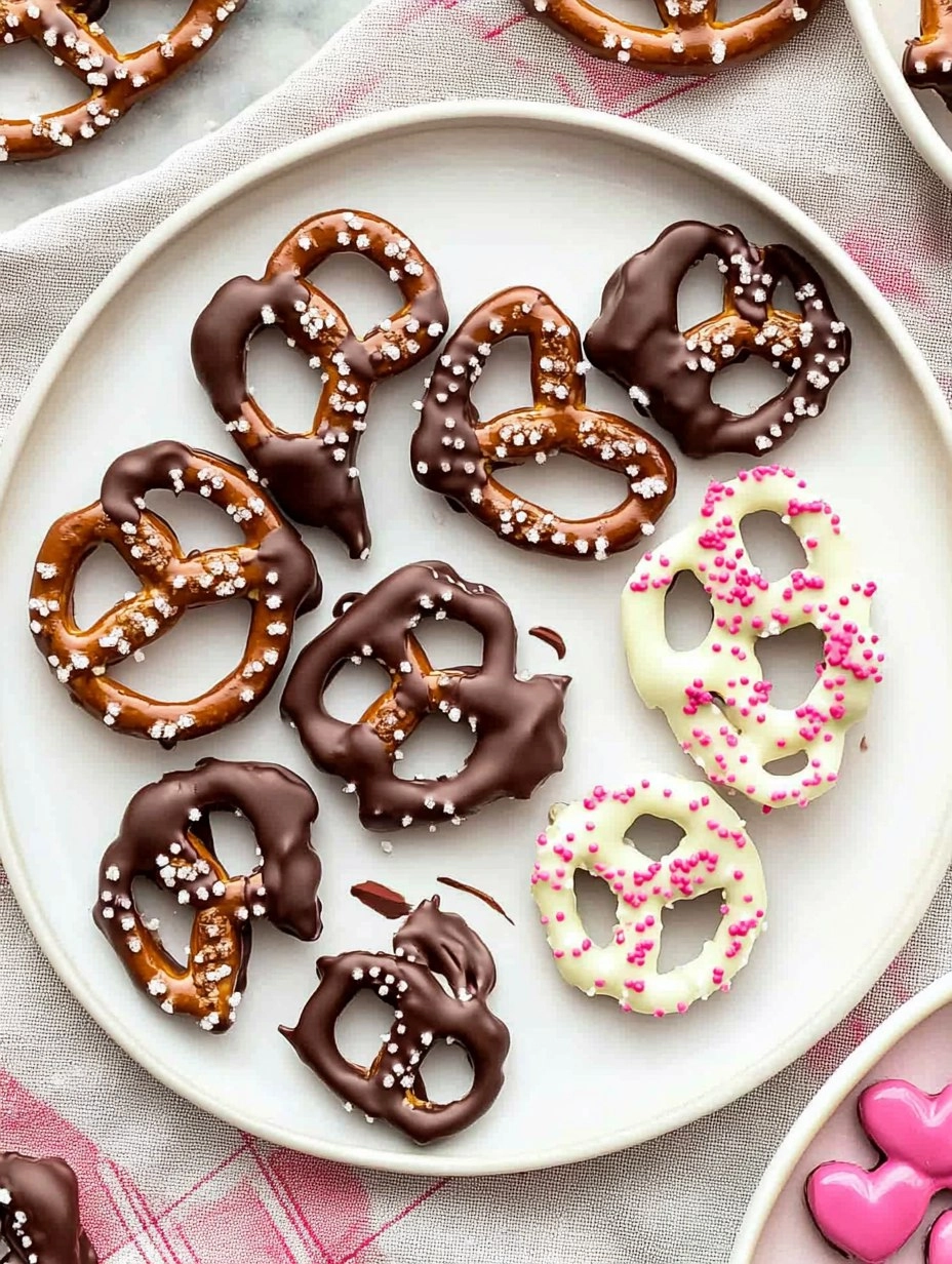 Valentine Chocolate Covered Pretzels for kids 51 Valentine Chocolate Covered Pretzels for kids
