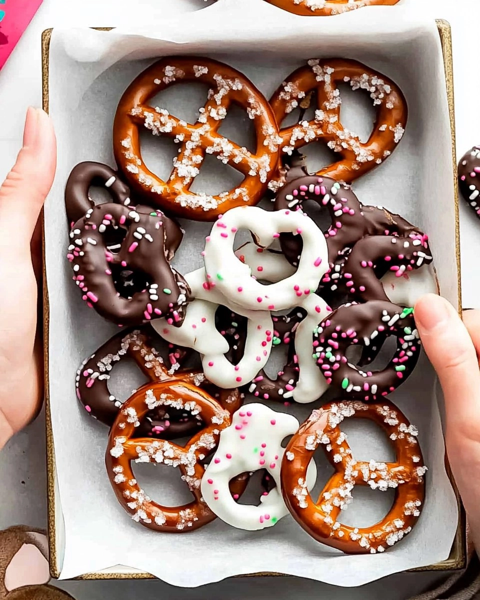 Valentine Chocolate Covered Pretzels for kids 52 Valentine Chocolate Covered Pretzels for kids