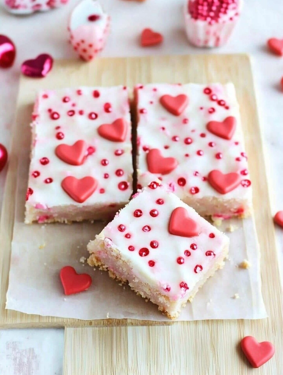 Valentine Sugar Cookie Bar
