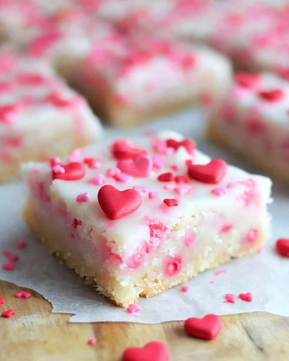 Valentine Sugar Cookie Bar