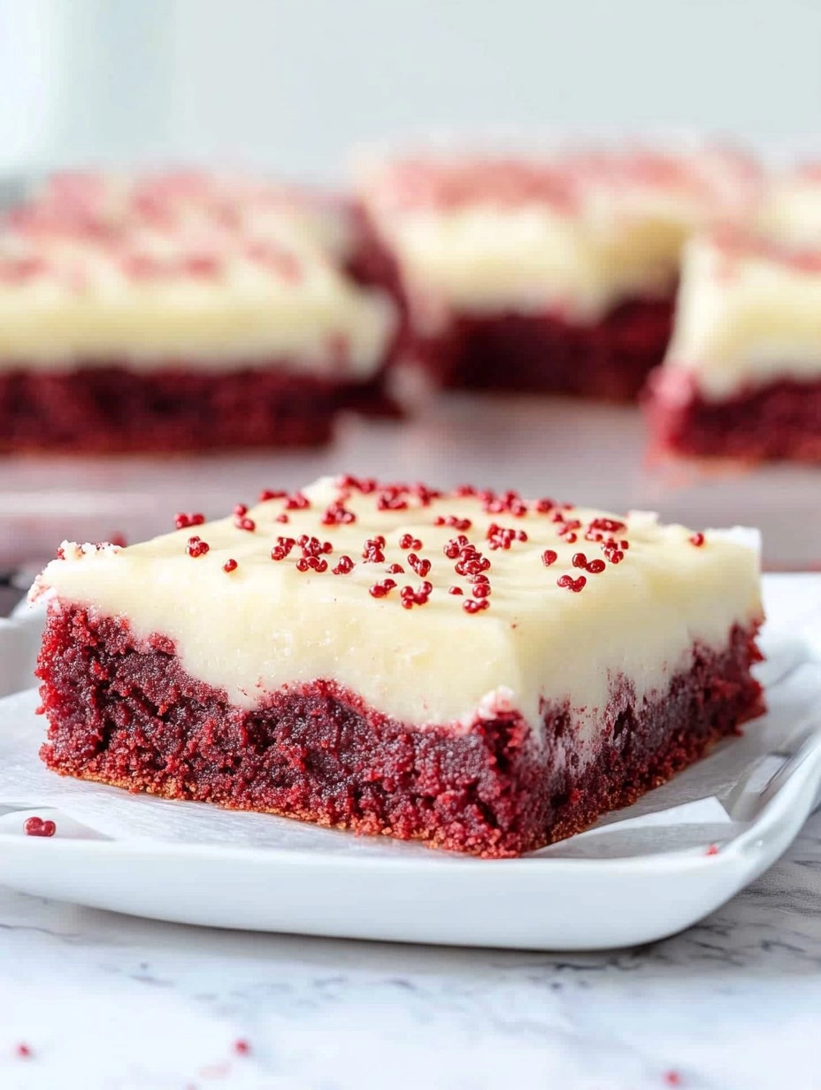 Valentine's Day Red Velvet Cookie Bars 141 Valentine's Day Red Velvet Cookie Bars