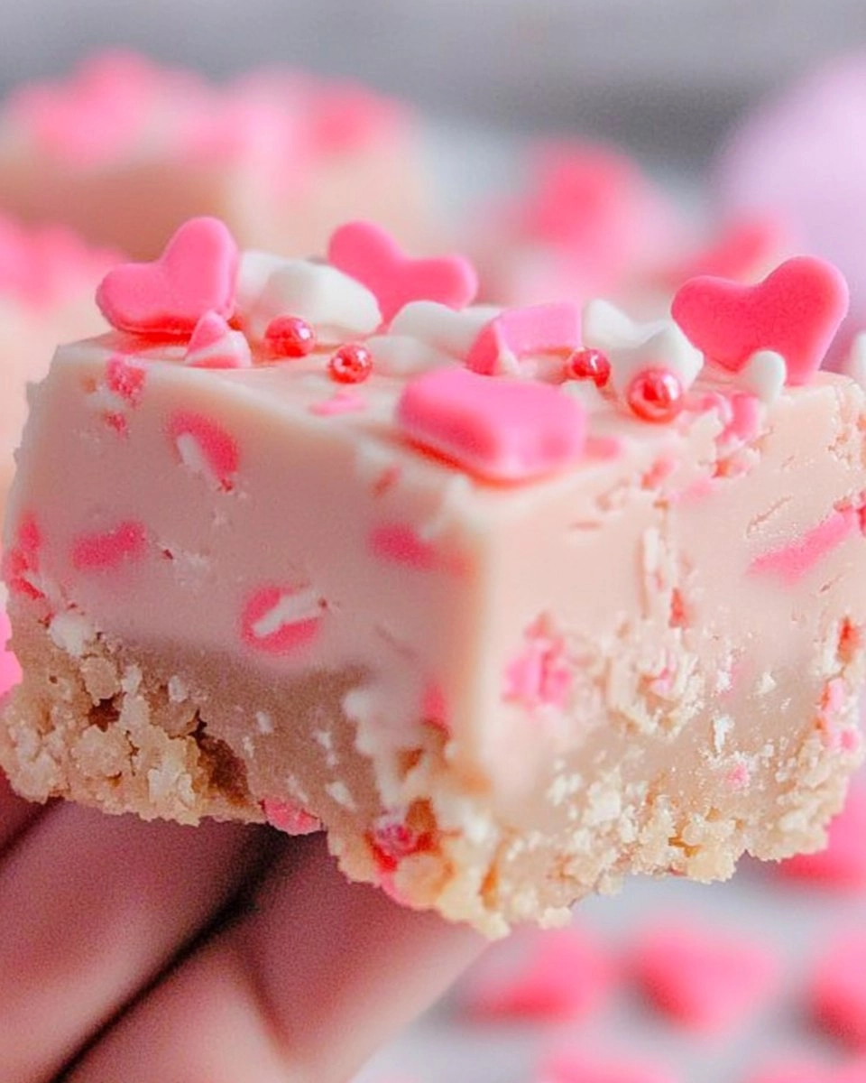 Valentine’s Day Sugar Cookie Fudge