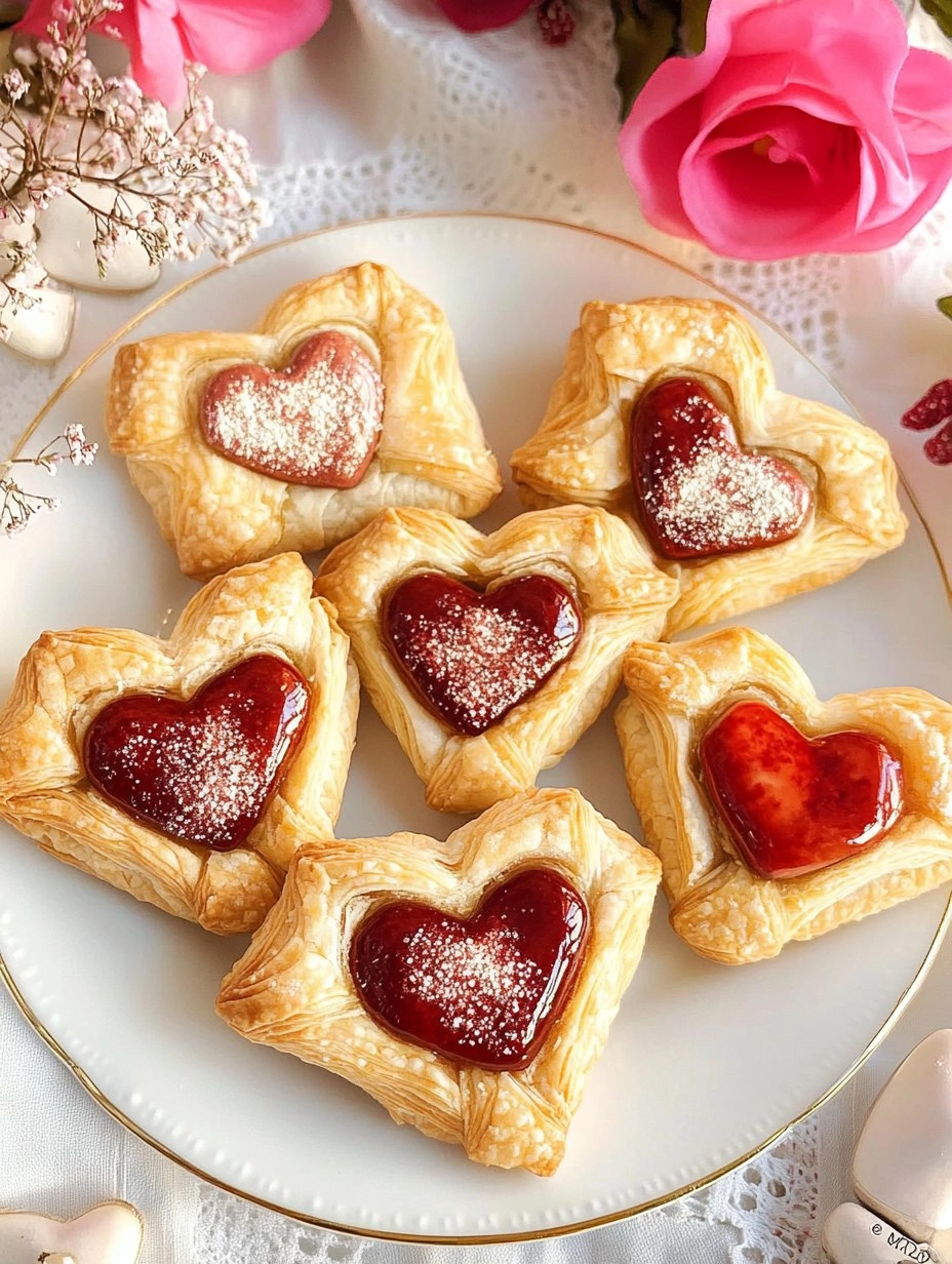 Valentines Love Letter Pastries