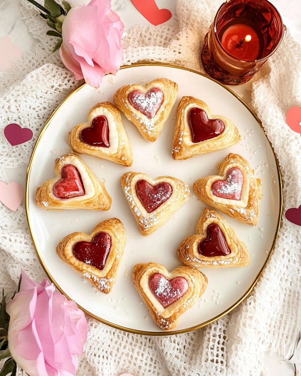 Valentines Love Letter Pastries