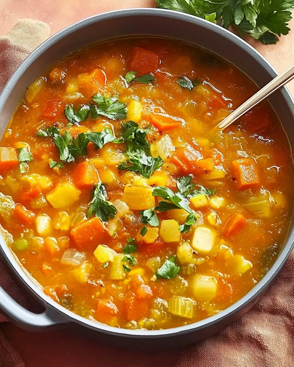 Winter Vegetable Soup 117 Winter Vegetable Soup