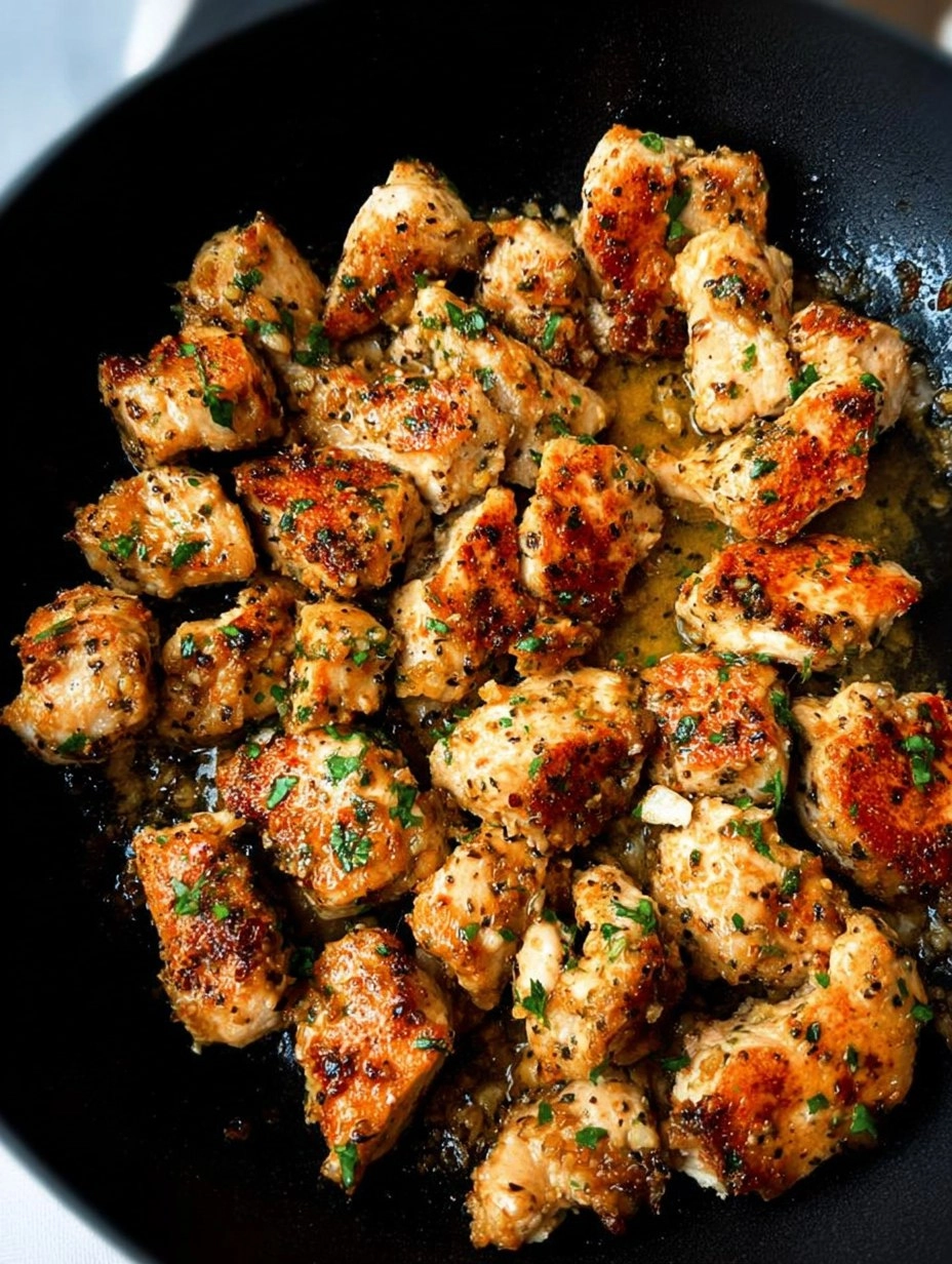 15-Minute Garlic Butter Chicken Bites | Easy One-Pan 96 15-Minute Garlic Butter Chicken Bites | Easy One-Pan