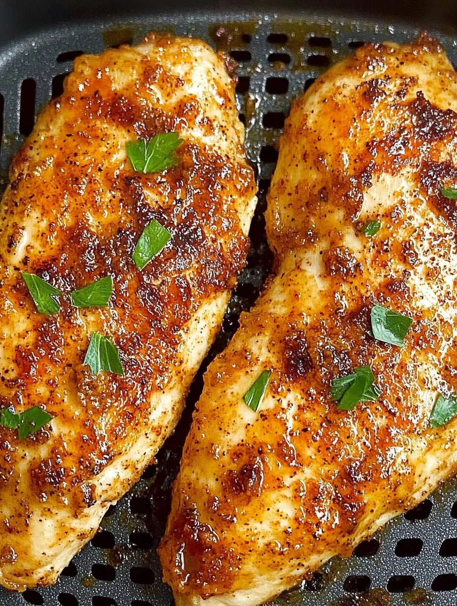 Air Fryer Chicken Breast | Crispy Tender Chicken in Minutes