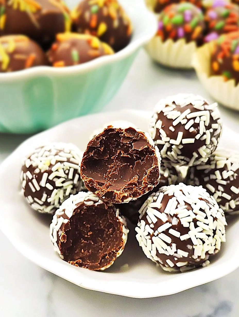 Baileys Chocolate Truffles (No-Bake Irish Cream Treats)