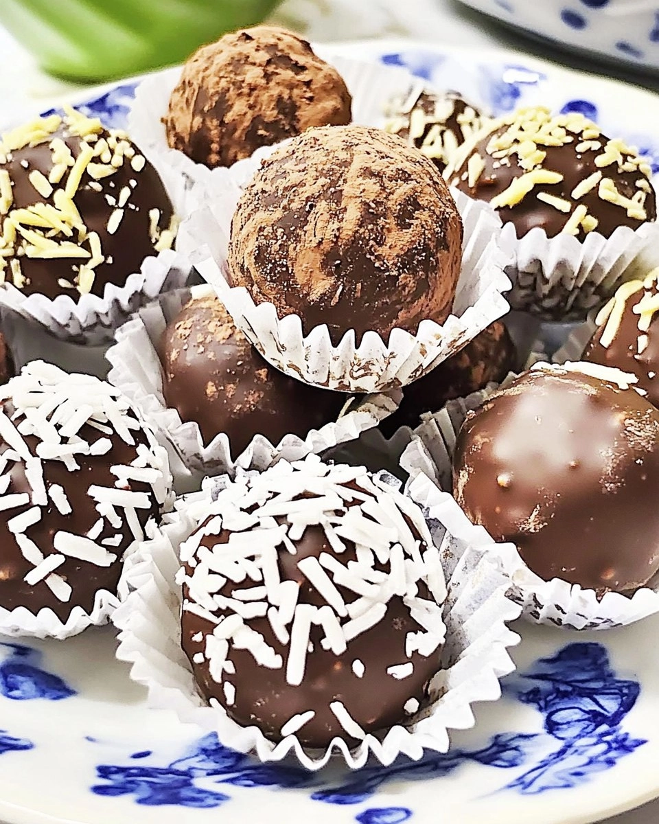 Baileys Chocolate Truffles (No-Bake Irish Cream Treats)