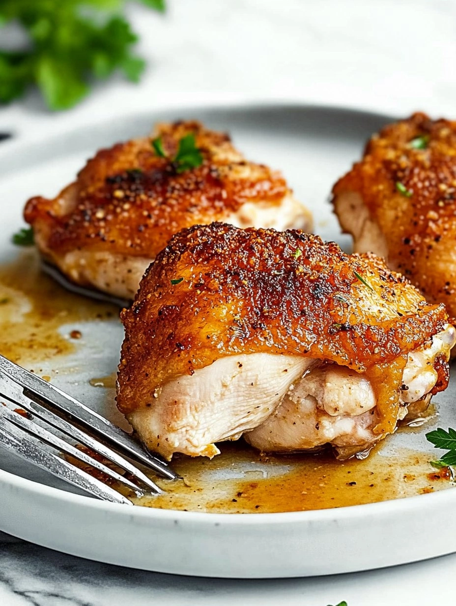 Baked Chicken Thighs | Juicy Oven-Roasted Chicken 81 Baked Chicken Thighs | Juicy Oven-Roasted Chicken