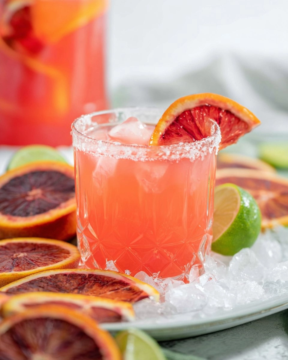 Blood Orange Margarita Pitcher (Easy Big-Batch Citrus Cocktail) 80 Blood Orange Margarita Pitcher (Easy Big-Batch Citrus Cocktail)