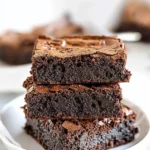 Brownies-Fudgy-Dark-Chocolate-Brownies-Recipe
