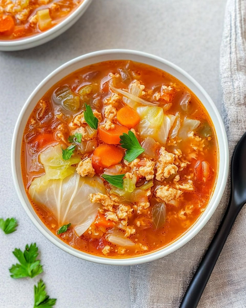 Cabbage Roll Soup (All the Flavor, No Rolling)