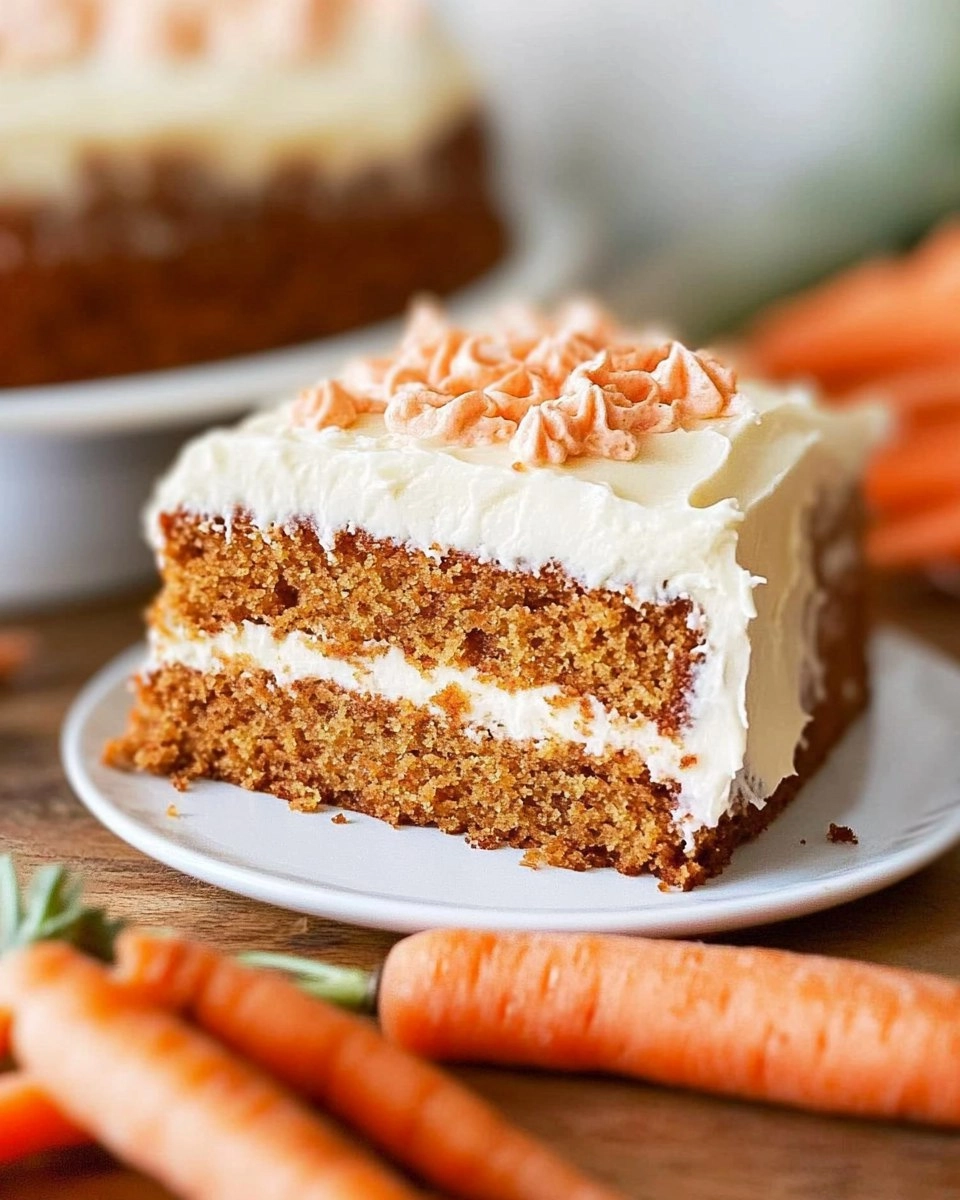 Carrot Cake Sheet Cake with Thick Cream Cheese Frosting