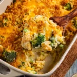 Cheesy-Chicken-Broccoli-Rice-Casserole-Freezer-Friendly-Recipe
