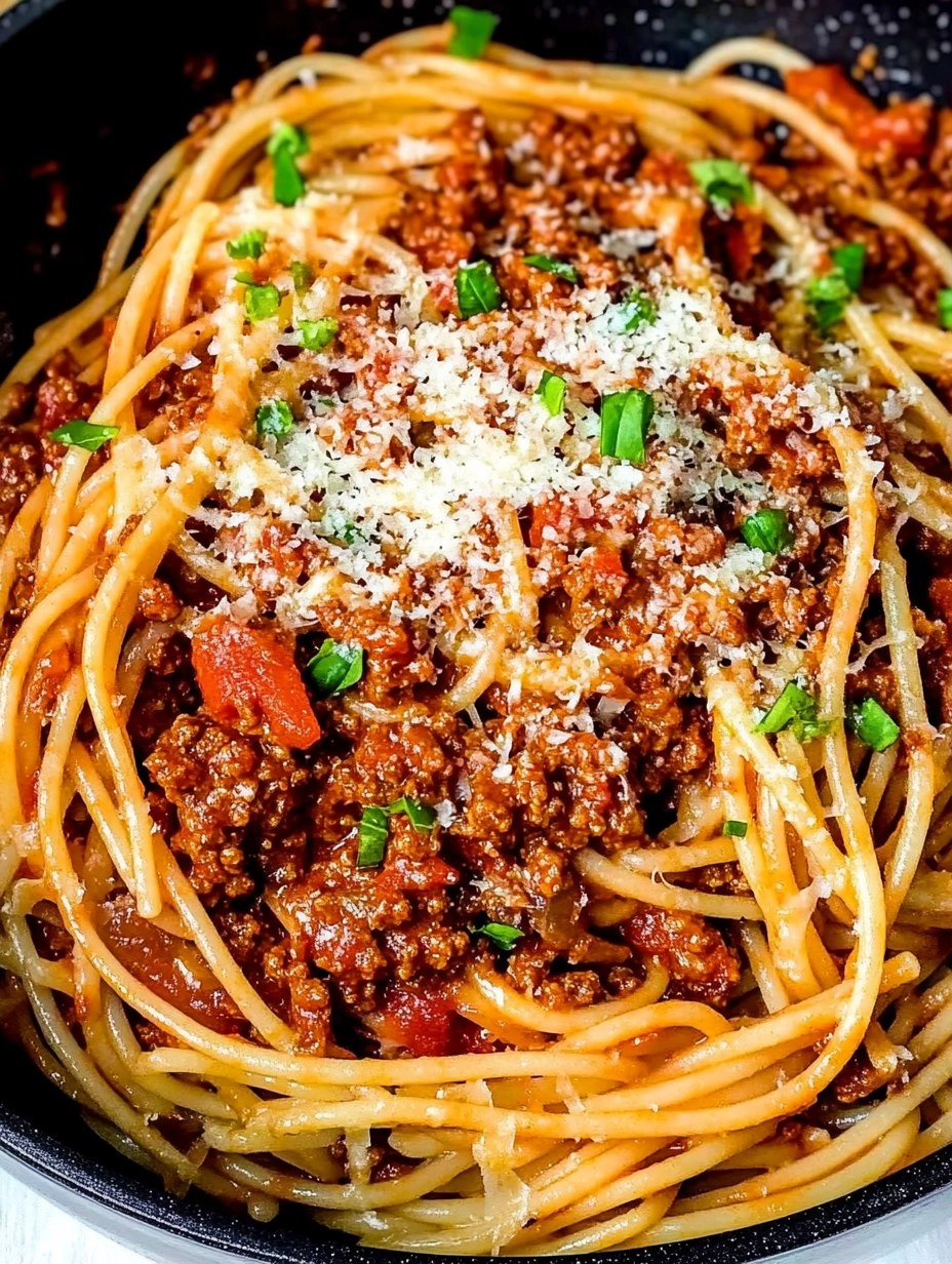 Classic Spaghetti Bolognese (Family Favorite)