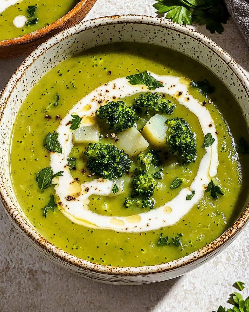 Creamy Broccoli, Leek & Potato Soup (Cozy 30-Minute Winter Bowl)